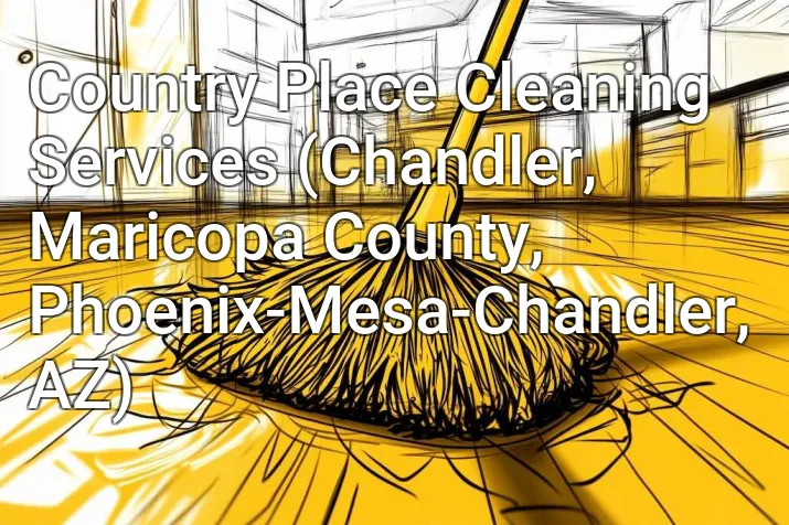 Country Place Cleaning Services (Chandler, Maricopa County, Phoenix-Mesa-Chandler, AZ)