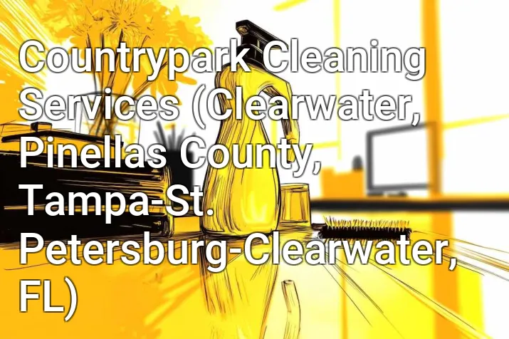 Countrypark Cleaning Services (Clearwater, Pinellas County, Tampa-St. Petersburg-Clearwater, FL)