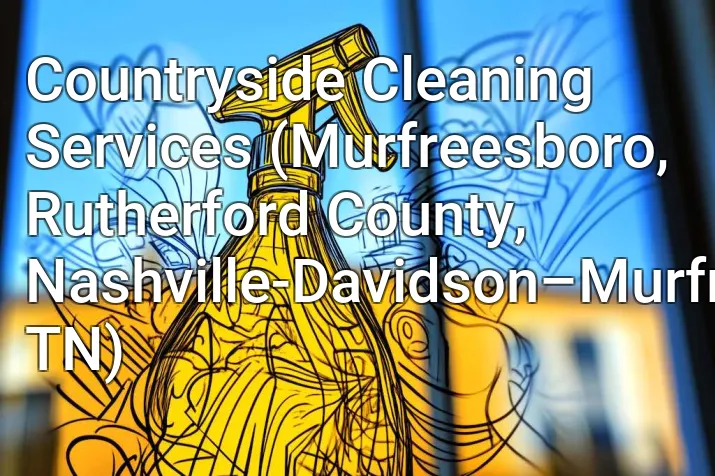 Countryside Cleaning Services (Murfreesboro, Rutherford County, Nashville-Davidson–Murfreesboro–Franklin, TN)