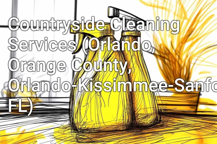 Countryside Cleaning Services (Orlando, Orange County, Orlando-Kissimmee-Sanford, FL)