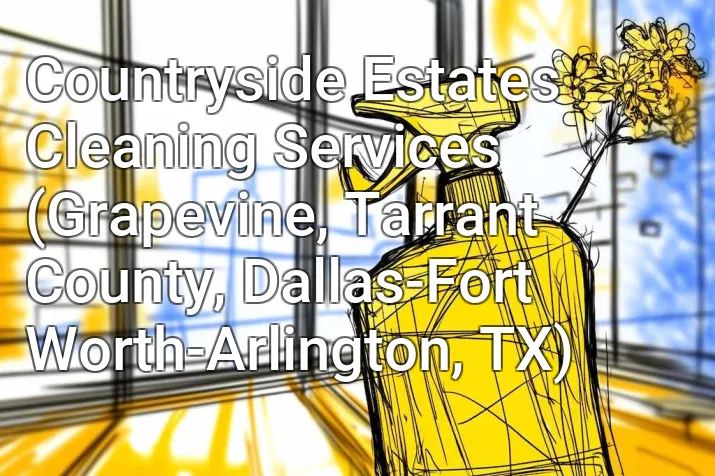 Countryside Estates Cleaning Services (Grapevine, Tarrant County, Dallas-Fort Worth-Arlington, TX)