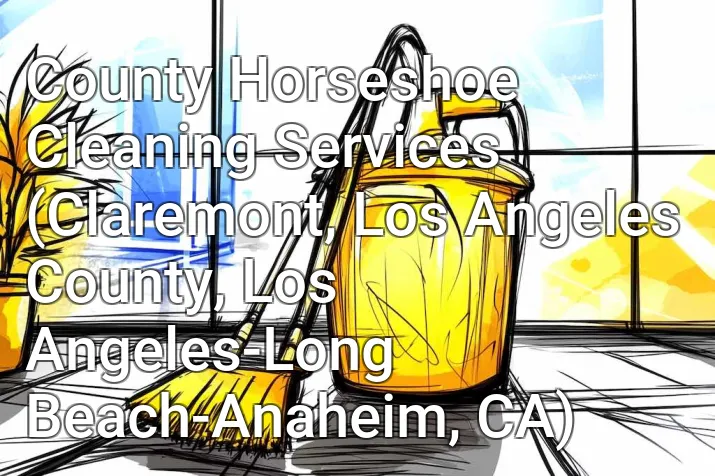County Horseshoe Cleaning Services (Claremont, Los Angeles County, Los Angeles-Long Beach-Anaheim, CA)
