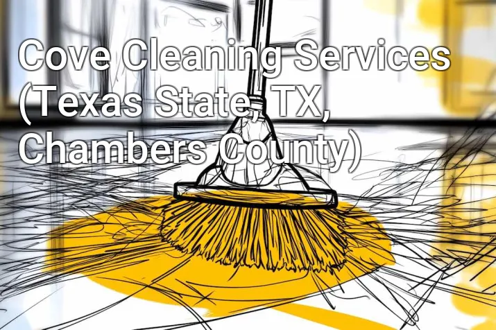 Cove Cleaning Services (Texas State, TX, Chambers County)
