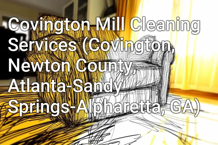 Covington Mill Cleaning Services (Covington, Newton County, Atlanta-Sandy Springs-Alpharetta, GA)