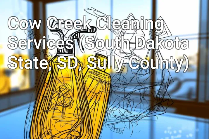 Cow Creek Cleaning Services (South Dakota State, SD, Sully County)