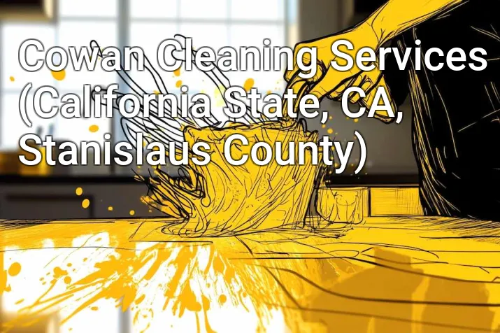 Cowan Cleaning Services (California State, CA, Stanislaus County)