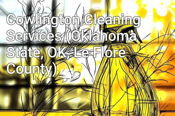 Cowlington Cleaning Services (Oklahoma State, OK, Le Flore County)