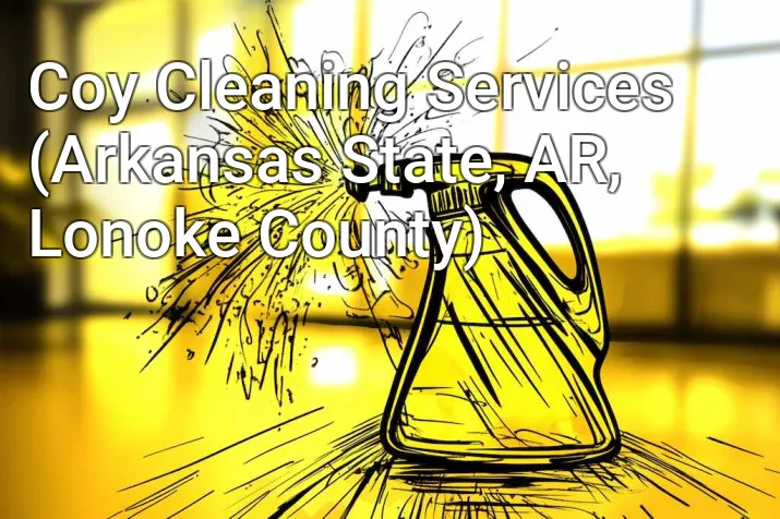 Coy Cleaning Services (Arkansas State, AR, Lonoke County)