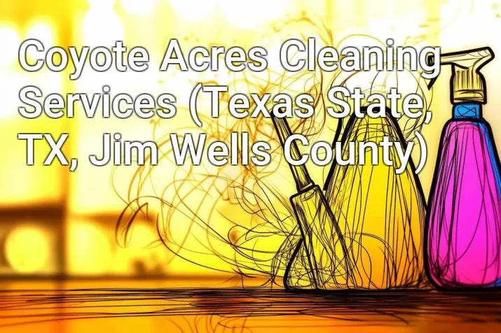 Coyote Acres Cleaning Services (Texas State, TX, Jim Wells County)