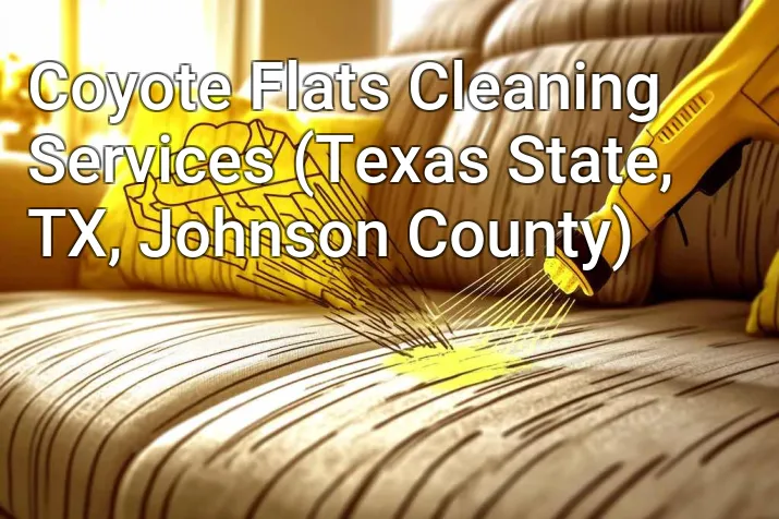 Coyote Flats Cleaning Services (Texas State, TX, Johnson County)