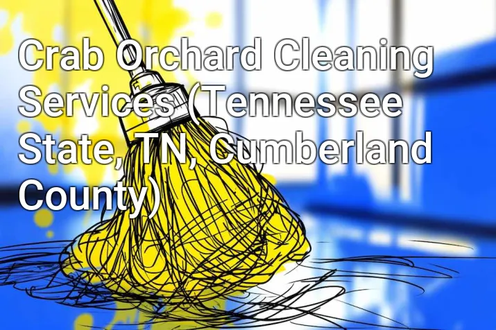 Crab Orchard Cleaning Services (Tennessee State, TN, Cumberland County)