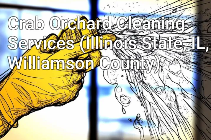 Crab Orchard Cleaning Services (Illinois State, IL, Williamson County)