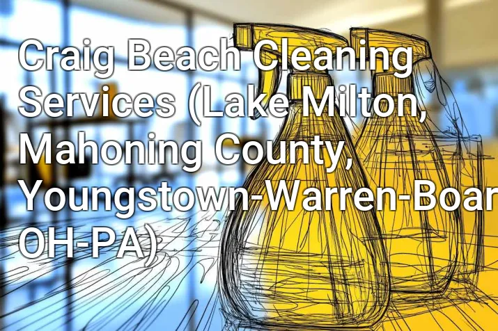 Craig Beach Cleaning Services (Lake Milton, Mahoning County, Youngstown-Warren-Boardman, OH-PA)