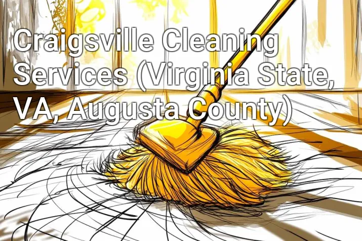 Craigsville Cleaning Services (Virginia State, VA, Augusta County)