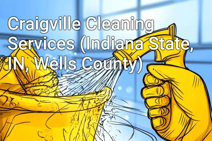 Craigville Cleaning Services (Indiana State, IN, Wells County)