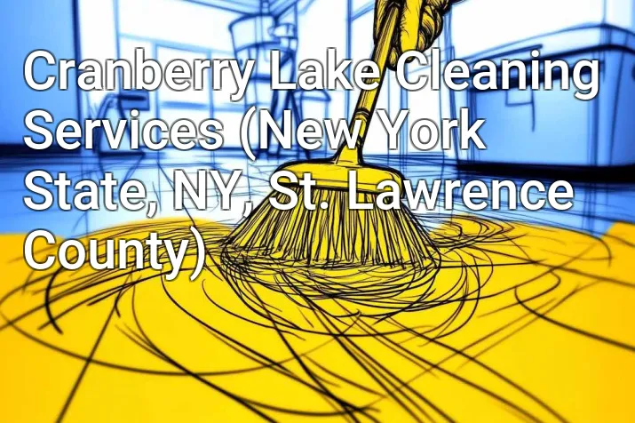 Cranberry Lake Cleaning Services (New York State, NY, St. Lawrence County)