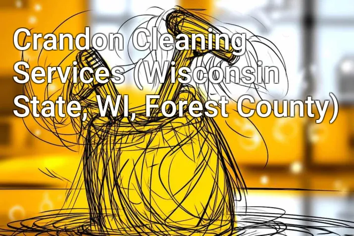 Crandon Cleaning Services (Wisconsin State, WI, Forest County)