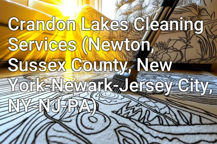 Crandon Lakes Cleaning Services (Newton, Sussex County, New York-Newark-Jersey City, NY-NJ-PA)