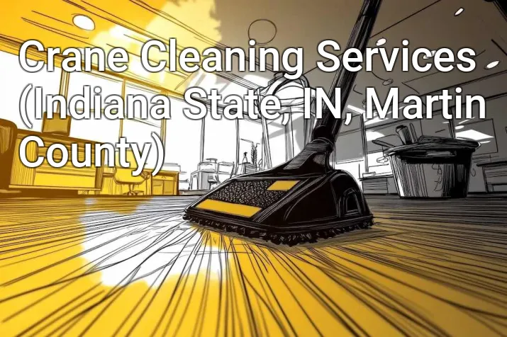 Crane Cleaning Services (Indiana State, IN, Martin County)