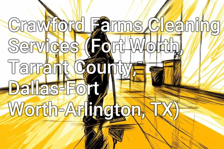 Crawford Farms Cleaning Services (Fort Worth, Tarrant County, Dallas-Fort Worth-Arlington, TX)