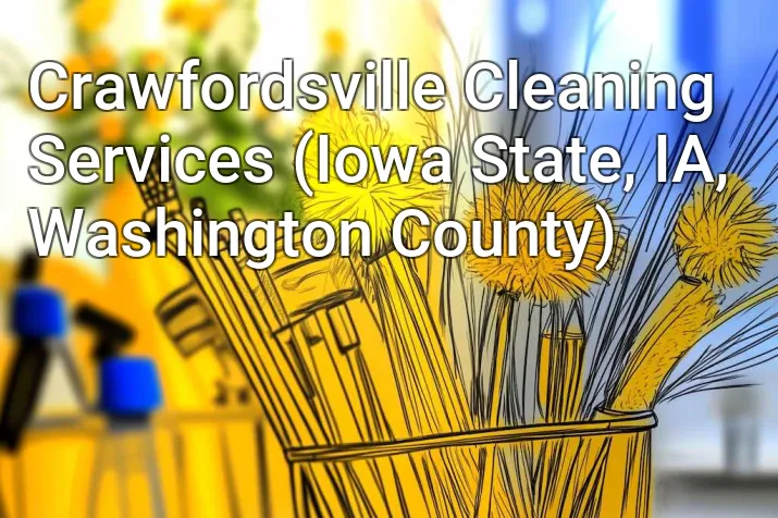 Crawfordsville Cleaning Services (Iowa State, IA, Washington County)