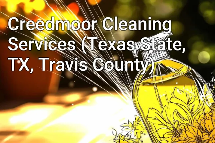 Creedmoor Cleaning Services (Texas State, TX, Travis County)