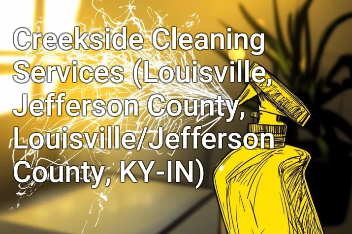 Creekside Cleaning Services (Louisville, Jefferson County, Louisville/Jefferson County, KY-IN)