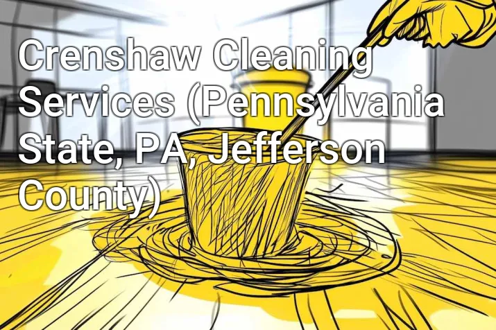 Crenshaw Cleaning Services (Pennsylvania State, PA, Jefferson County)