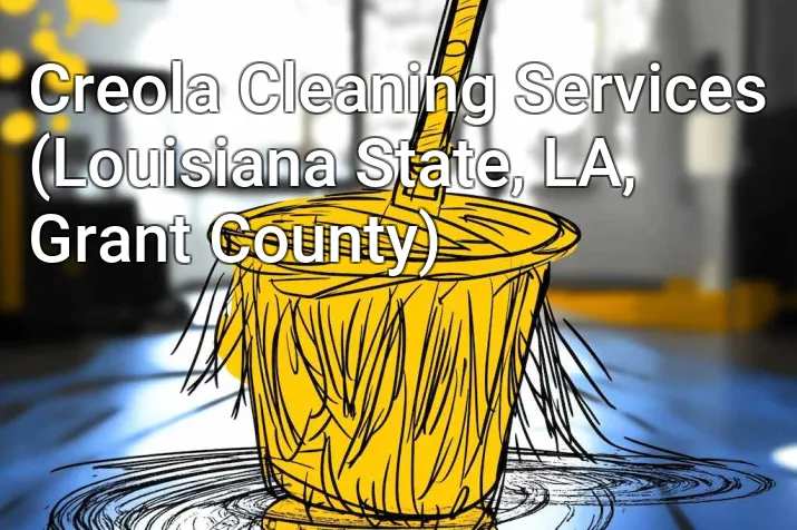 Creola Cleaning Services (Louisiana State, LA, Grant County)