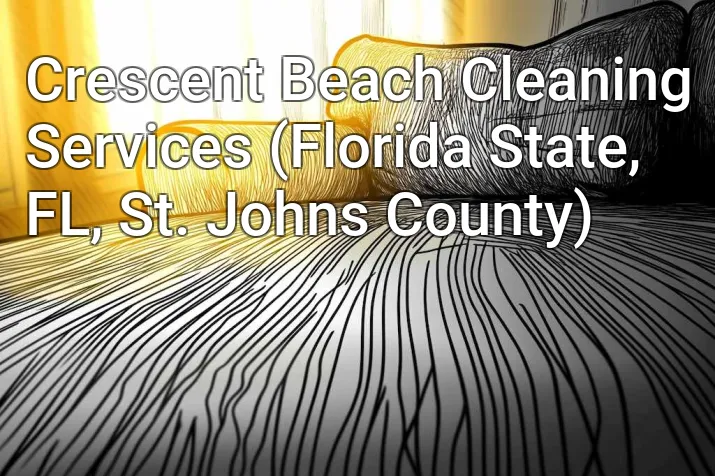 Crescent Beach Cleaning Services (Florida State, FL, St. Johns County)