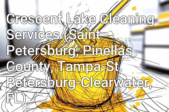 Crescent Lake Cleaning Services (Saint Petersburg, Pinellas County, Tampa-St. Petersburg-Clearwater, FL)