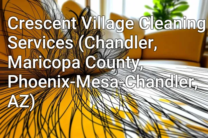 Crescent Village Cleaning Services (Chandler, Maricopa County, Phoenix-Mesa-Chandler, AZ)