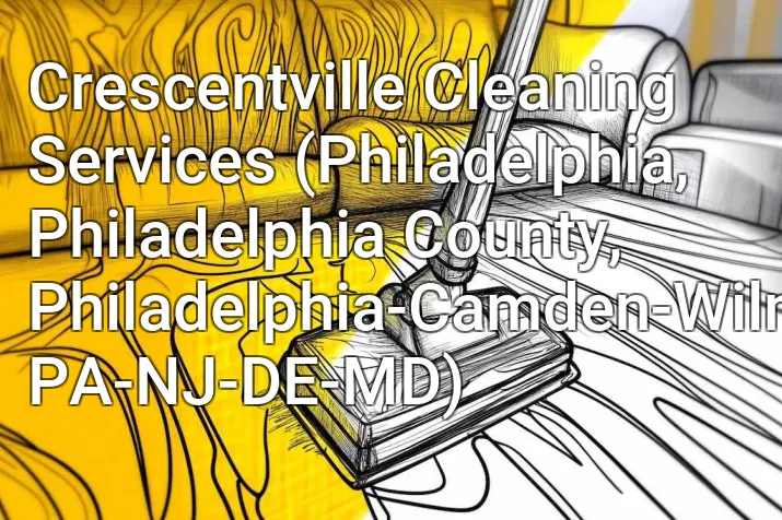 Crescentville Cleaning Services (Philadelphia, Philadelphia County, Philadelphia-Camden-Wilmington, PA-NJ-DE-MD)