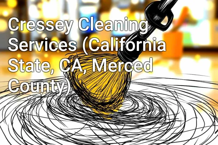 Cressey Cleaning Services (California State, CA, Merced County)