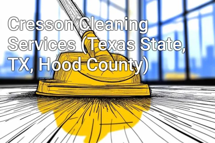 Cresson Cleaning Services (Texas State, TX, Hood County)