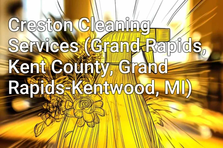 Creston Cleaning Services (Grand Rapids, Kent County, Grand Rapids-Kentwood, MI)