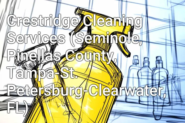 Crestridge Cleaning Services (Seminole, Pinellas County, Tampa-St. Petersburg-Clearwater, FL)