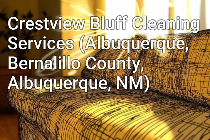 Crestview Bluff Cleaning Services (Albuquerque, Bernalillo County, Albuquerque, NM)