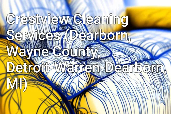 Crestview Cleaning Services (Dearborn, Wayne County, Detroit-Warren-Dearborn, MI)