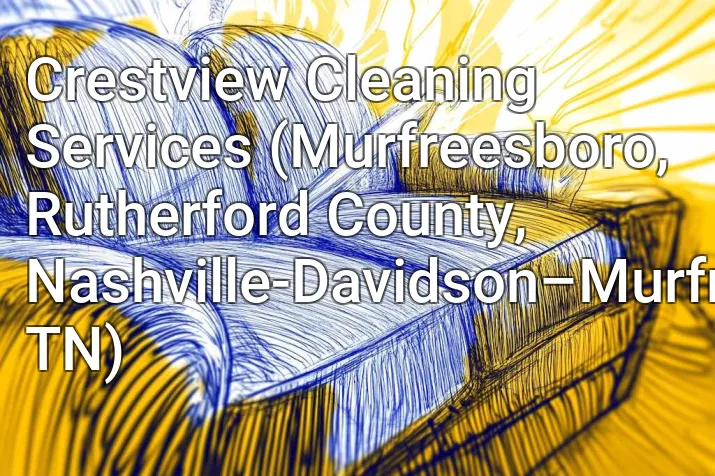 Crestview Cleaning Services (Murfreesboro, Rutherford County, Nashville-Davidson–Murfreesboro–Franklin, TN)