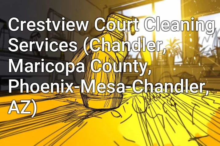 Crestview Court Cleaning Services (Chandler, Maricopa County, Phoenix-Mesa-Chandler, AZ)