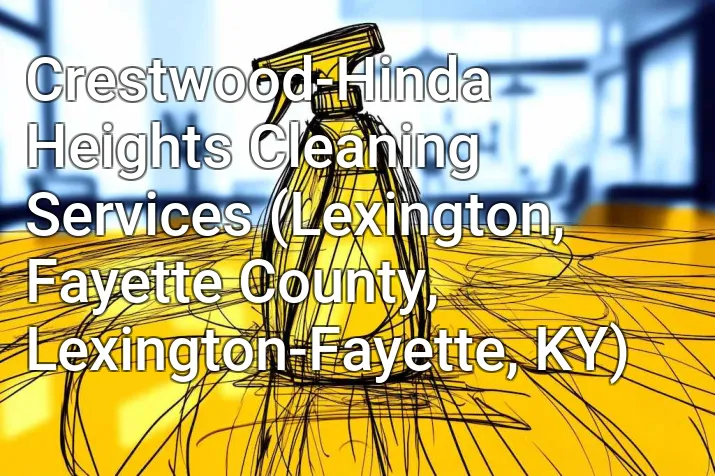 Crestwood-Hinda Heights Cleaning Services (Lexington, Fayette County, Lexington-Fayette, KY)