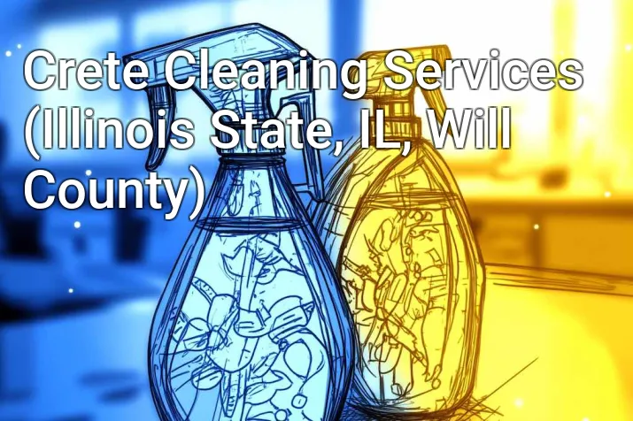 Crete Cleaning Services (Illinois State, IL, Will County)