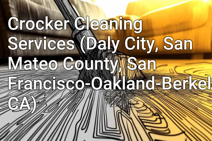 Crocker Cleaning Services (Daly City, San Mateo County, San Francisco-Oakland-Berkeley, CA)
