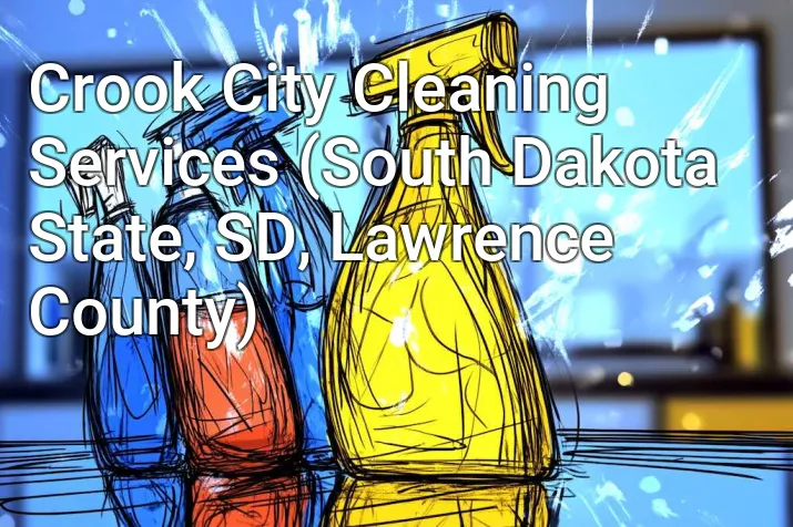 Crook City Cleaning Services (South Dakota State, SD, Lawrence County)