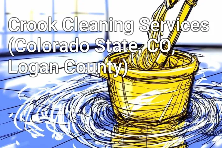 Crook Cleaning Services (Colorado State, CO, Logan County)