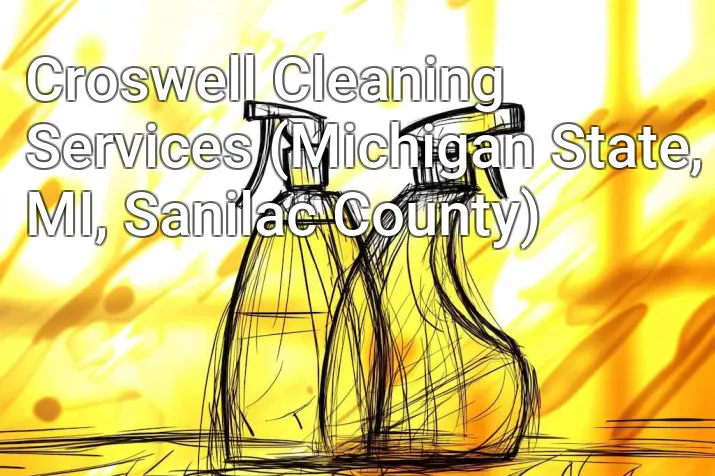 Croswell Cleaning Services (Michigan State, MI, Sanilac County)
