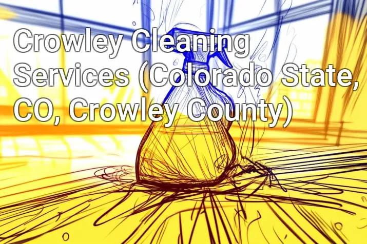 Crowley Cleaning Services (Colorado State, CO, Crowley County)