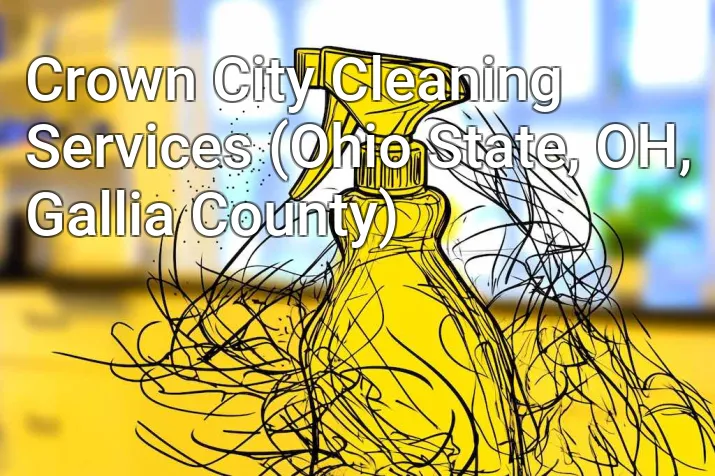 Crown City Cleaning Services (Ohio State, OH, Gallia County)