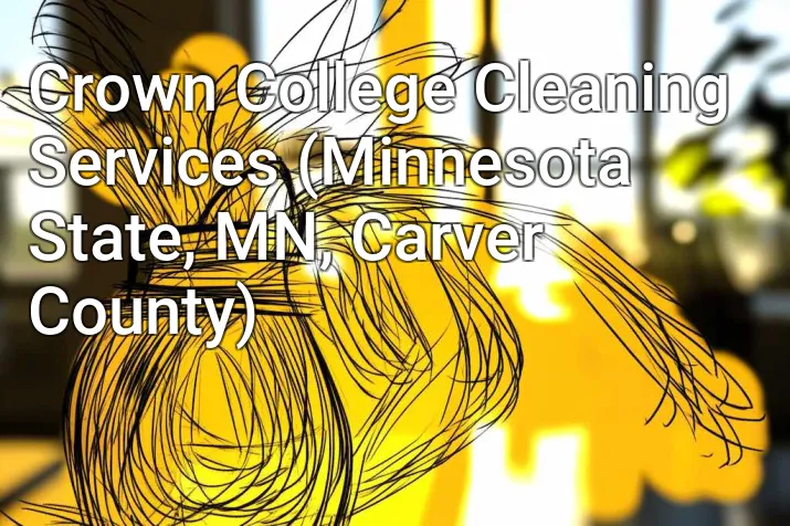 Crown College Cleaning Services (Minnesota State, MN, Carver County)